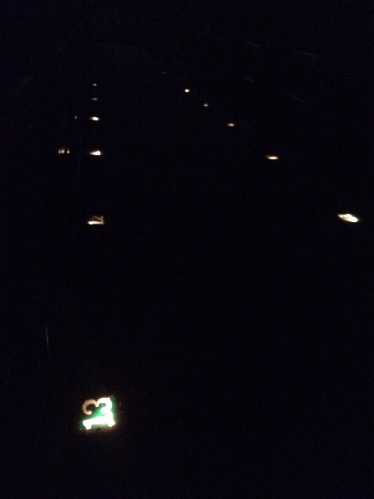 Kinosaal, Beleuchtung